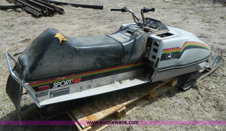image for item Y9291 1979 John Deere Sport Fire snowmobile