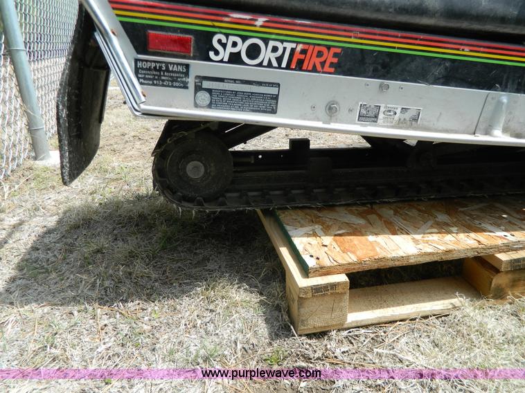 image for item Y9291 1979 John Deere Sport Fire snowmobile