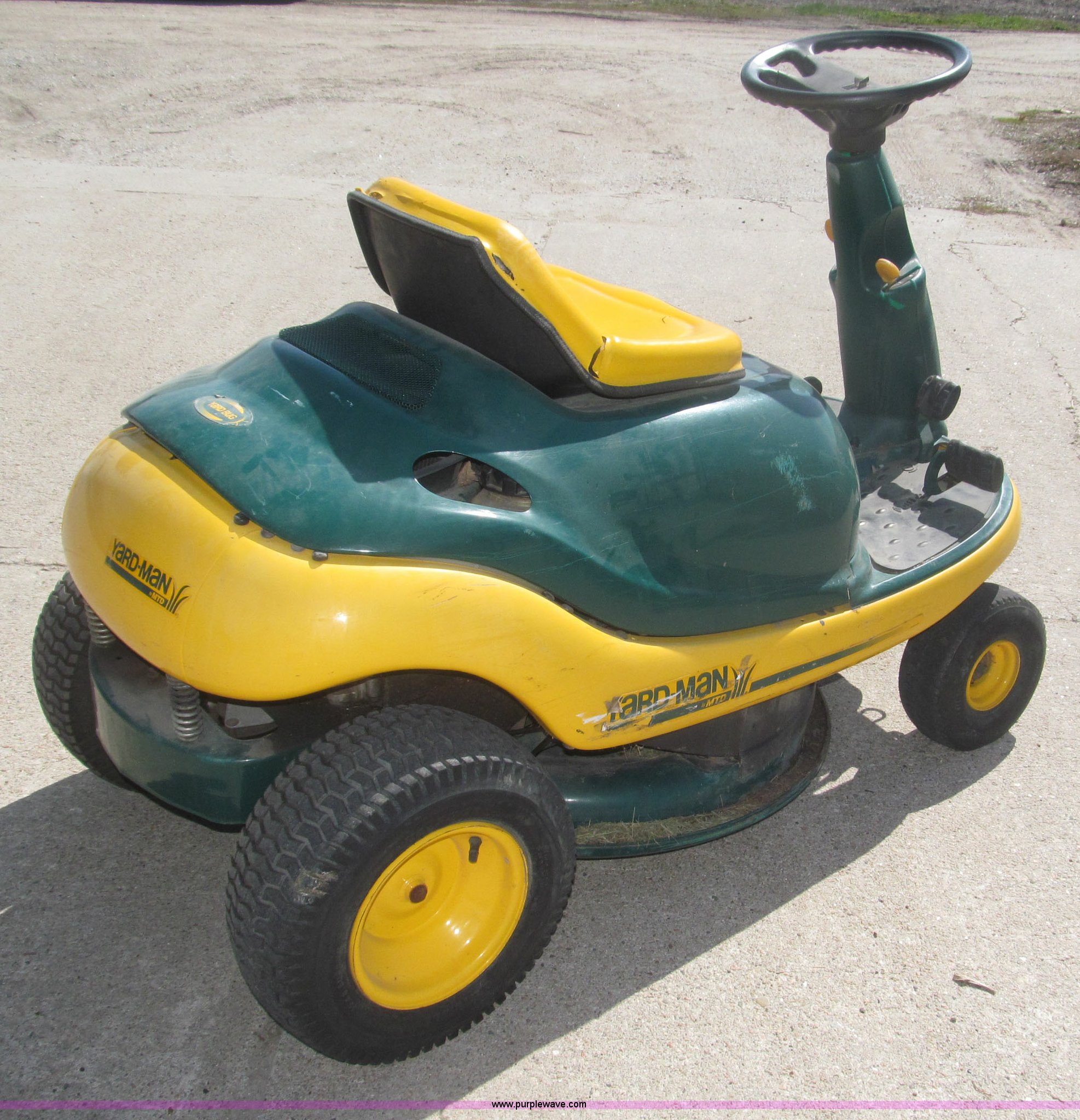 MTD YardMan Yardbug lawn mower in Columbus, NE Item B5475 sold