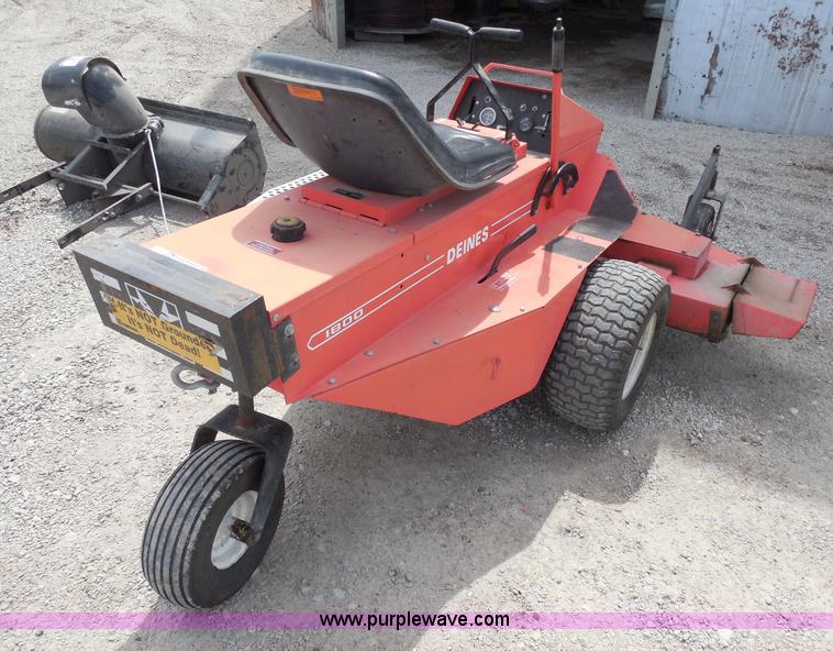 image for item AD9387 Deines 1800 DD18HT lawn mower