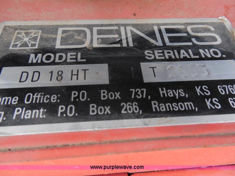 image for item AD9387 Deines 1800 DD18HT lawn mower
