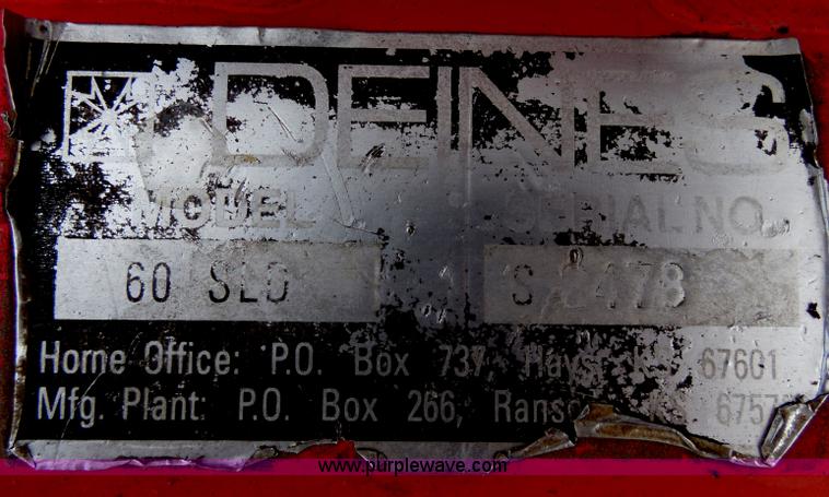 image for item AD9387 Deines 1800 DD18HT lawn mower