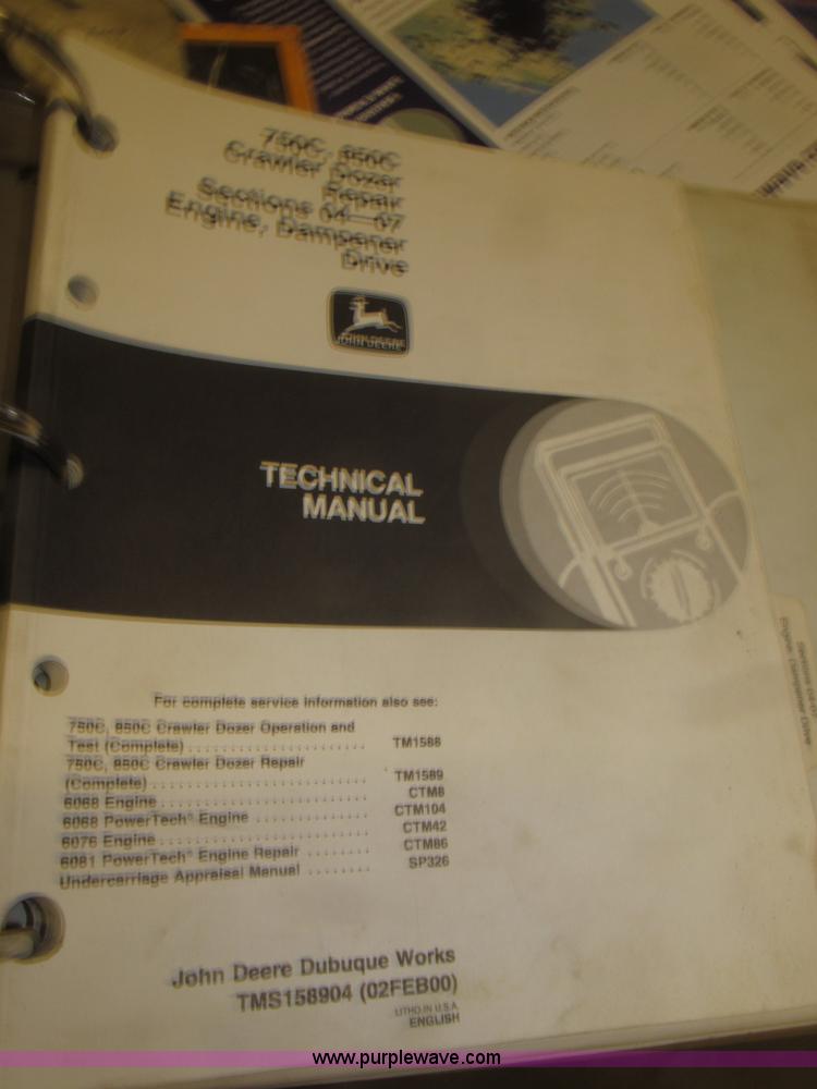 image for item B5479 1995 John Deere 850C dozer