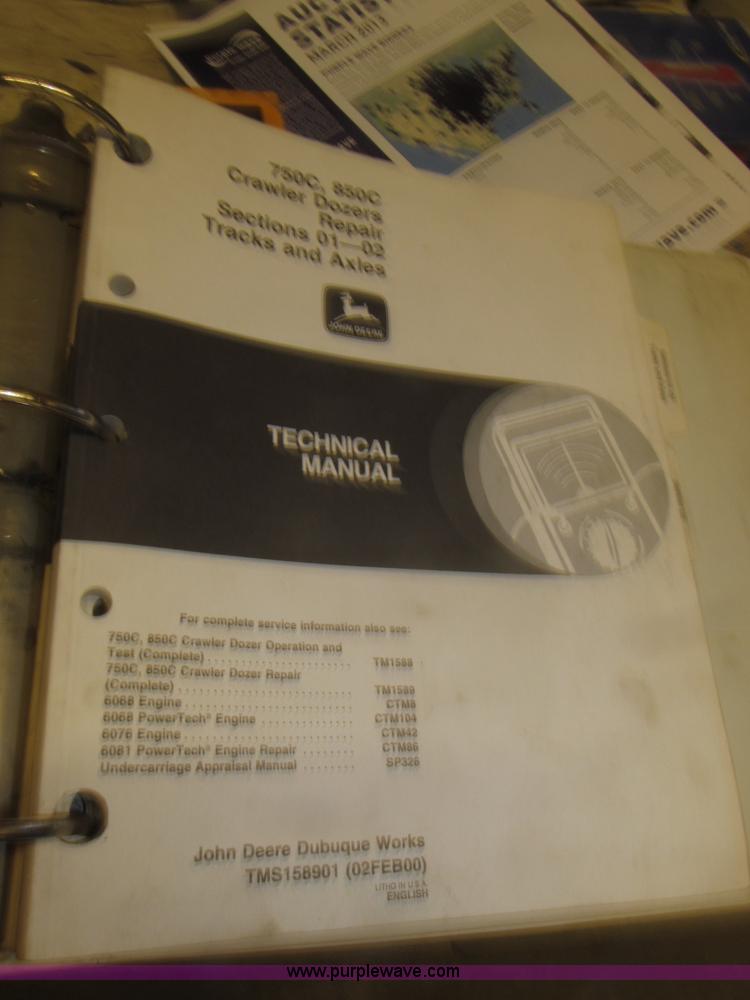 image for item B5479 1995 John Deere 850C dozer