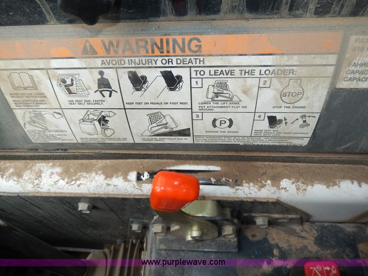 image for item D8168 2007 Bobcat T180 skid steer