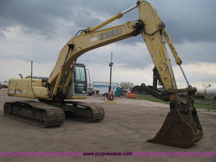 image for item E3422 2002 Kobelco SK210LC Dynamic Acera excavator