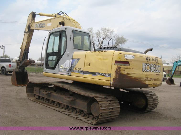 image for item E3422 2002 Kobelco SK210LC Dynamic Acera excavator
