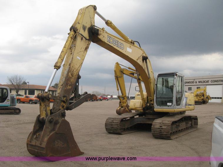image for item E3422 2002 Kobelco SK210LC Dynamic Acera excavator