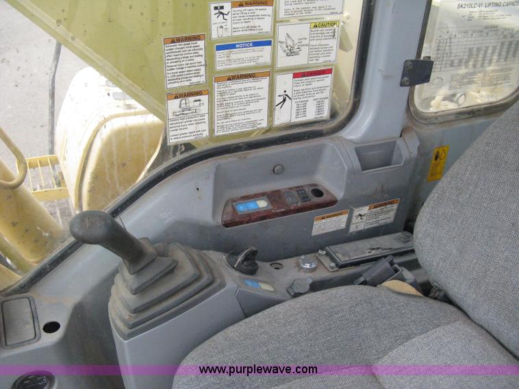 image for item E3422 2002 Kobelco SK210LC Dynamic Acera excavator