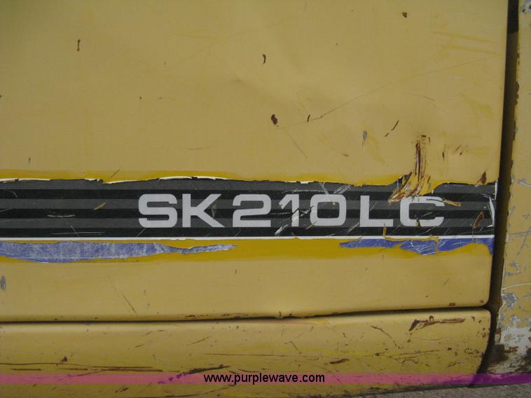 image for item E3422 2002 Kobelco SK210LC Dynamic Acera excavator