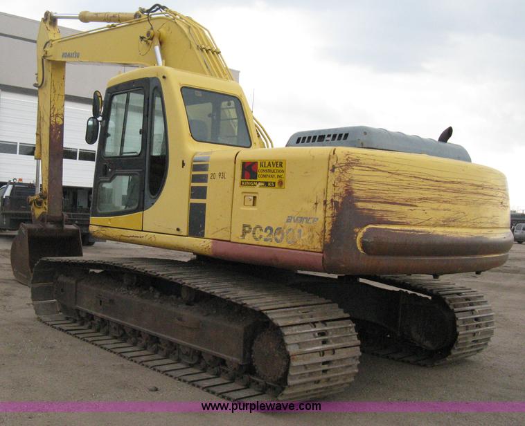 image for item E3429 1999 Komatsu PC200LC-6 Advance excavator