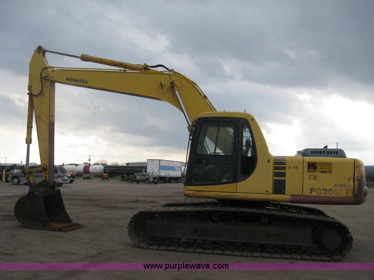 image for item E3429 1999 Komatsu PC200LC-6 Advance excavator