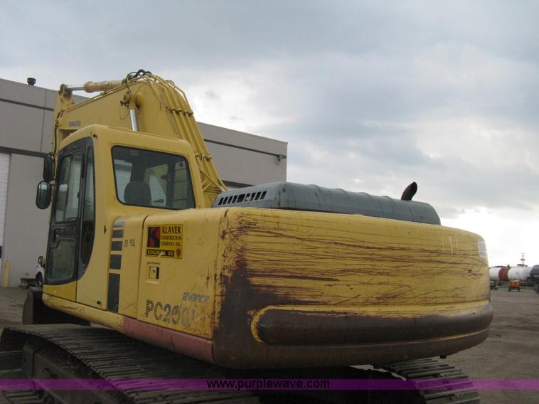 image for item E3429 1999 Komatsu PC200LC-6 Advance excavator