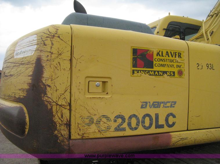 image for item E3429 1999 Komatsu PC200LC-6 Advance excavator