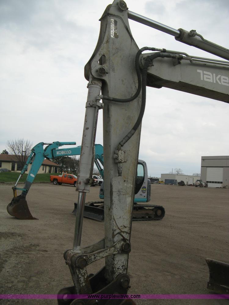 image for item E3430 2002 Takeuchi TB070 compact excavator