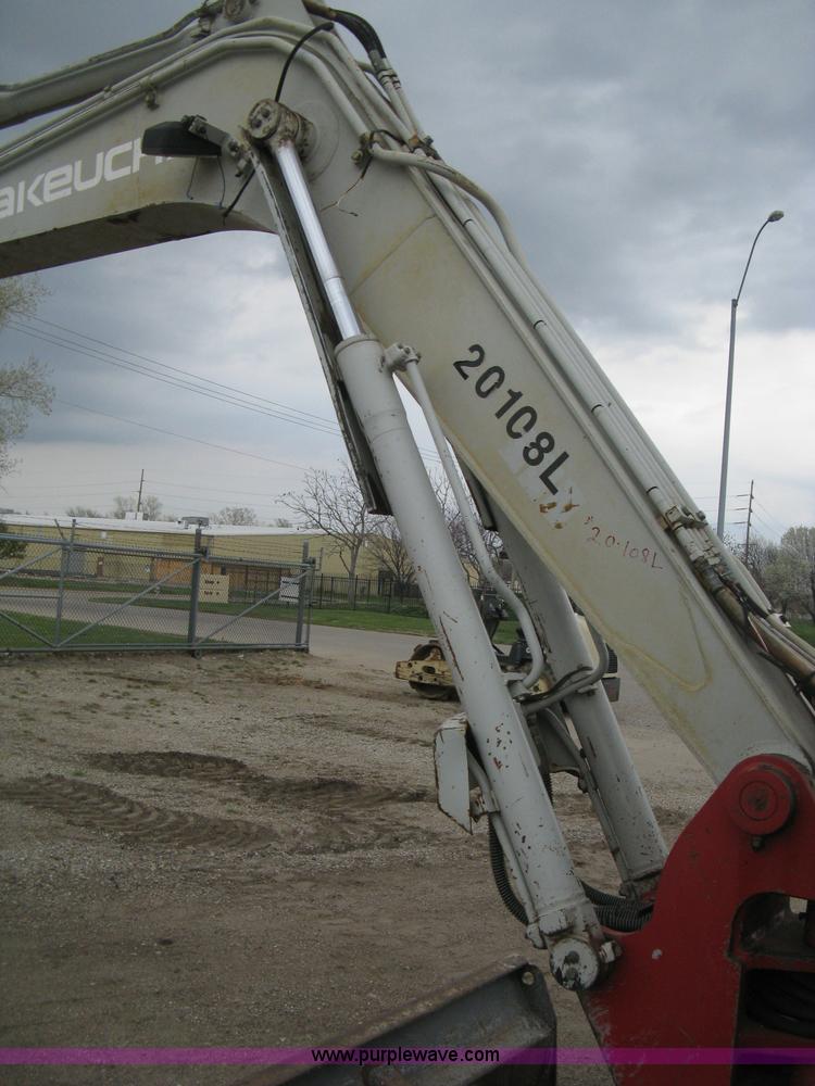 image for item E3430 2002 Takeuchi TB070 compact excavator