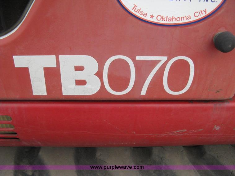 image for item E3430 2002 Takeuchi TB070 compact excavator