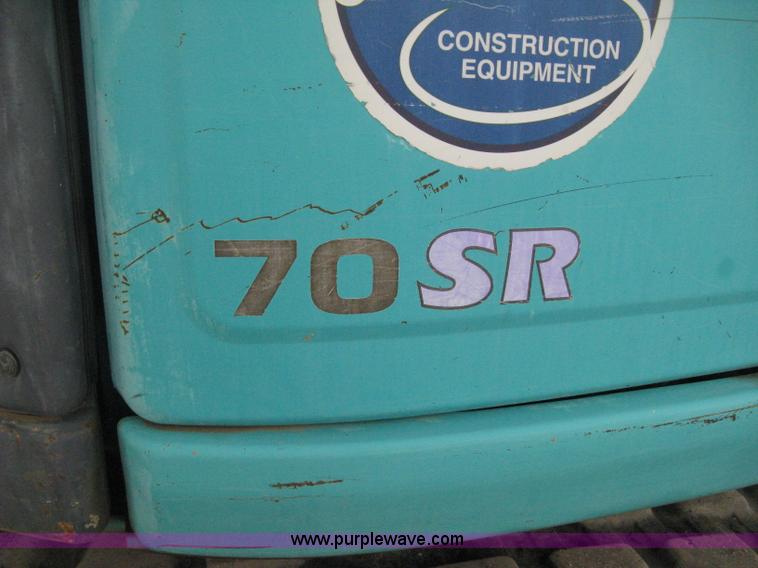 image for item E3431 1999 Kobelco 70SR midi excavator