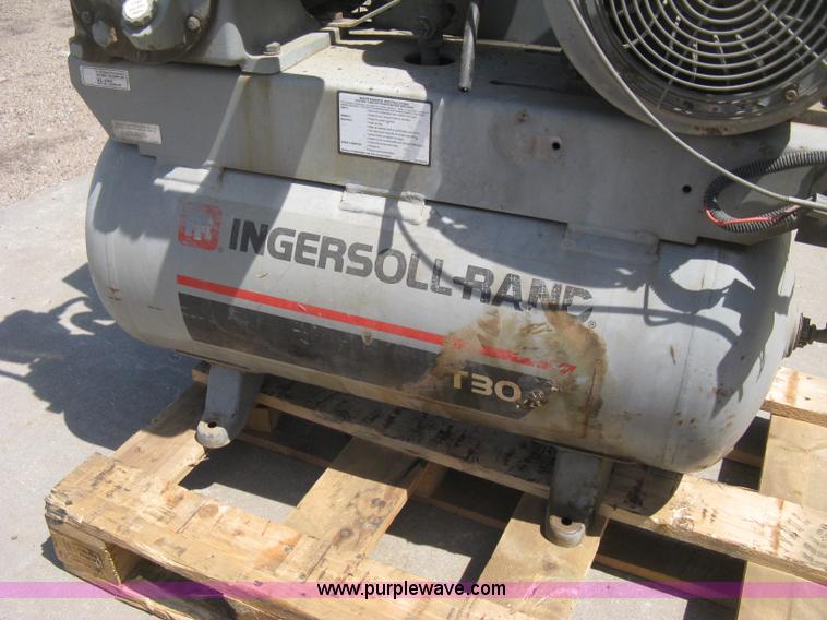 image for item E3437 Ingersoll Rand T30 air compressor