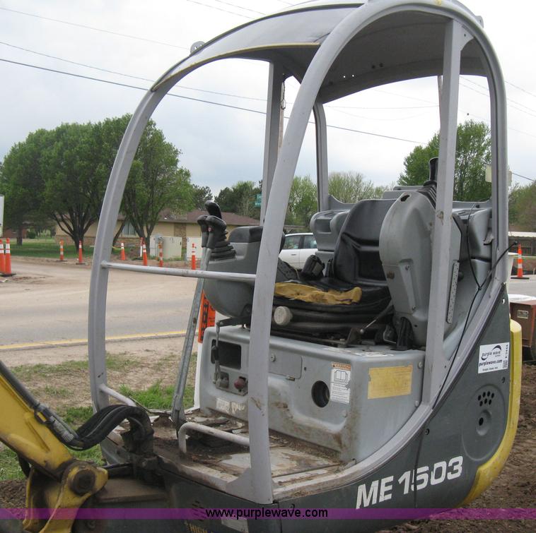 image for item E3444 Mustang ME1503 compact excavator
