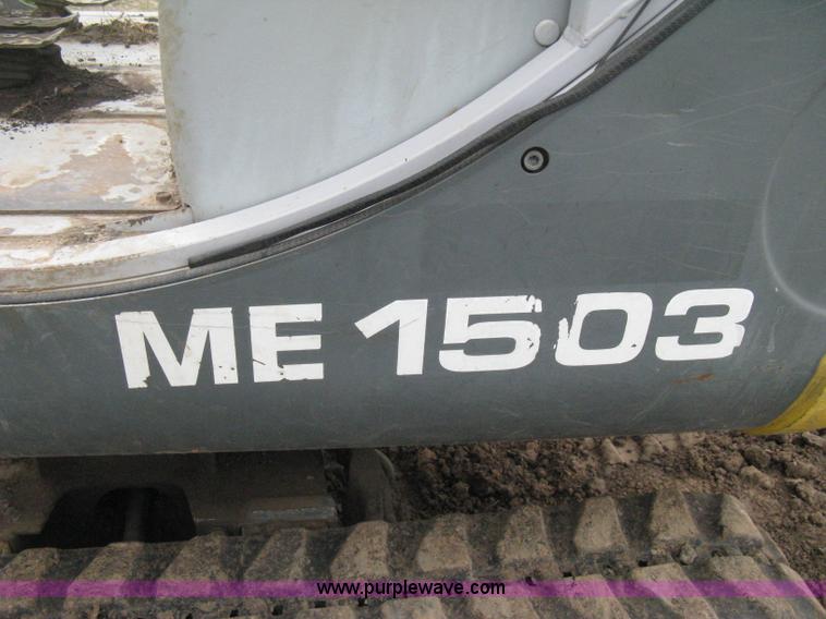 image for item E3444 Mustang ME1503 compact excavator