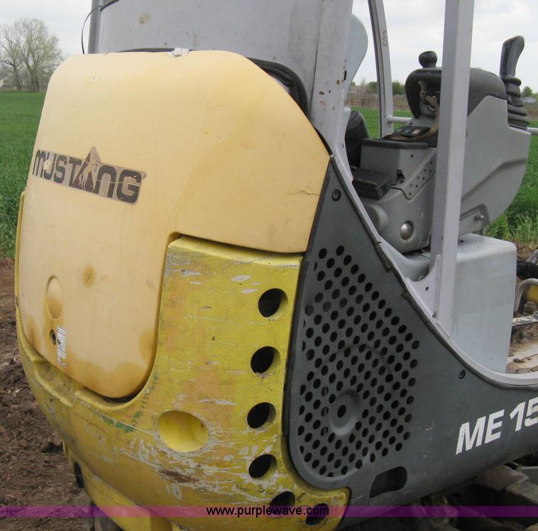 image for item E3444 Mustang ME1503 compact excavator