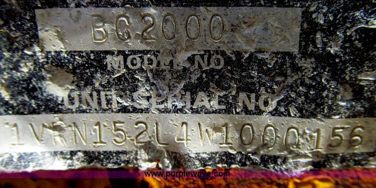 image for item E3908 2000 Vermeer BC2000 tree chipper