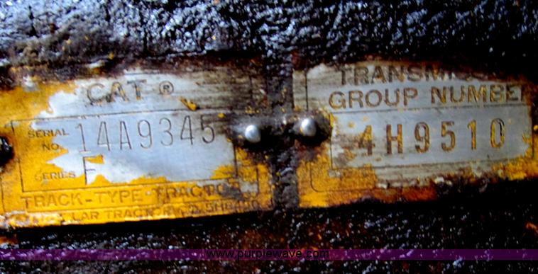 image for item F4827 1958 Caterpillar D8F dozer