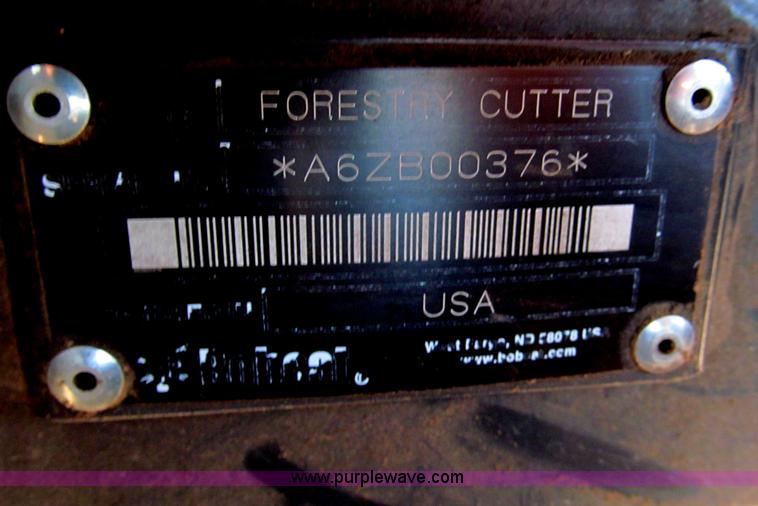 image for item F5008 2006 Bobcat 60FRST 60" forestry cutter