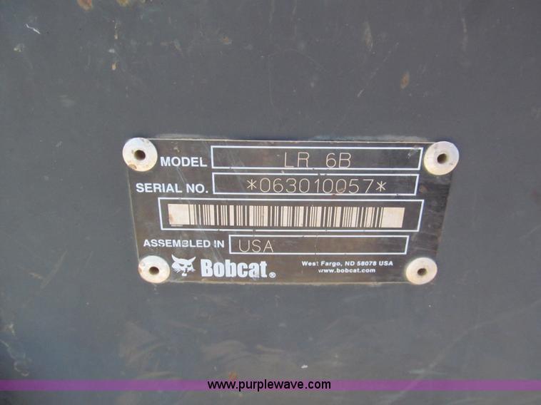 image for item F5009 2006 Bobcat LR6B landscape rake