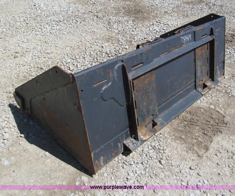 image for item F5011 Bobcat 74" skid steer bucket