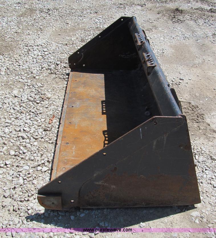 image for item F5011 Bobcat 74" skid steer bucket