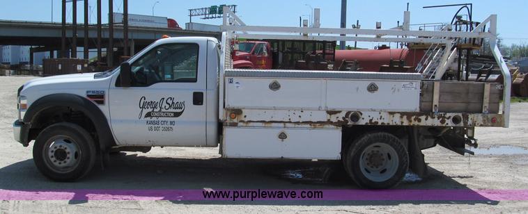 image for item F5016 2008 Ford F550 XL Super Duty service truck