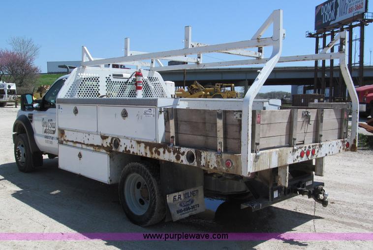 image for item F5016 2008 Ford F550 XL Super Duty service truck