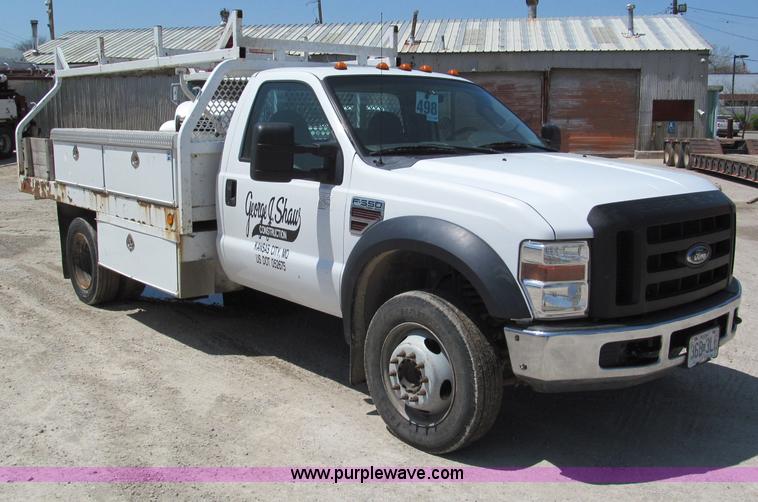 image for item F5016 2008 Ford F550 XL Super Duty service truck