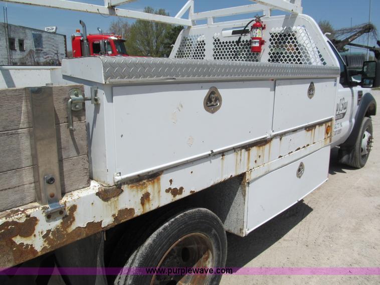 image for item F5016 2008 Ford F550 XL Super Duty service truck