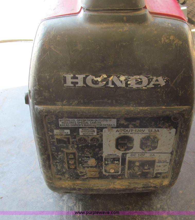 image for item G2935 Honda 2,000 watt generator
