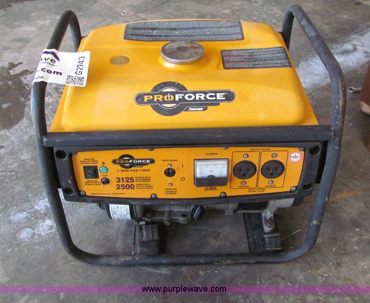 image for item G2943 Pro Force generator