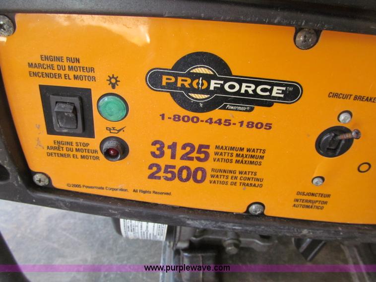 image for item G2943 Pro Force generator