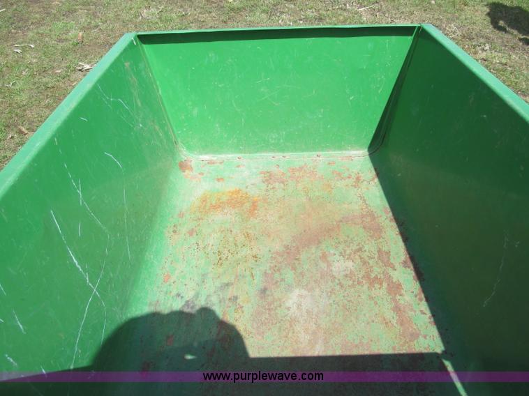 image for item G2951 John Deere utility trailer