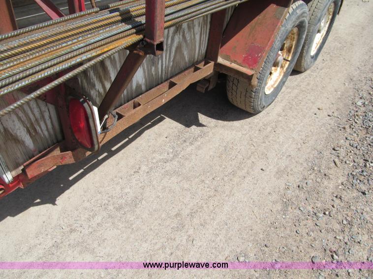 image for item G2965 1997 Tandem axle utility trailer