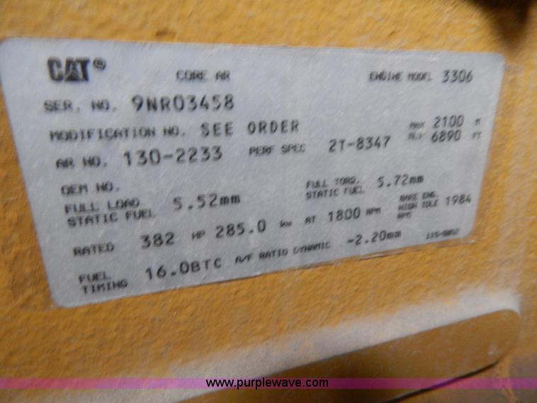 image for item G3081 Portable industrial chilling unit with Caterpillar SR4B generator