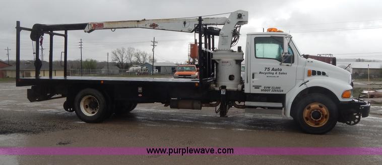 image for item G3082 2004 Sterling Acterra crane truck