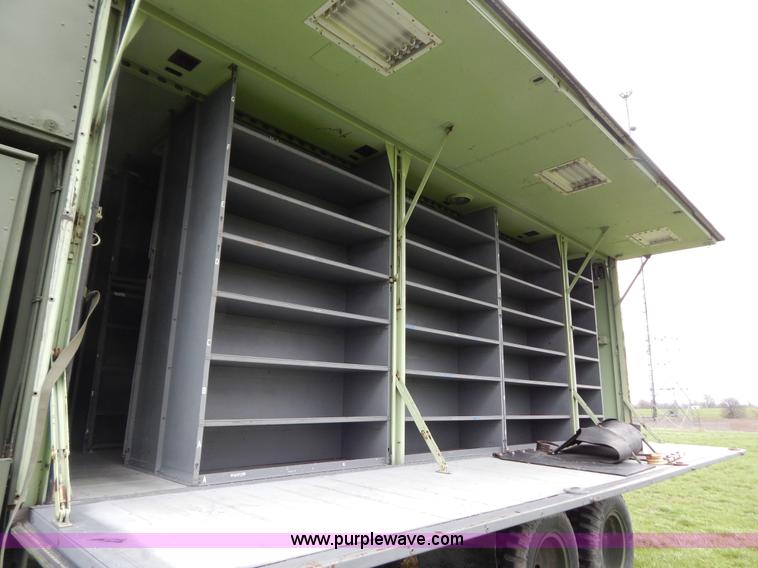 image for item G3135 1974 South Military M295A1 semi storage trailer