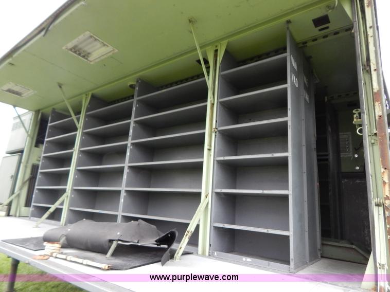 image for item G3135 1974 South Military M295A1 semi storage trailer