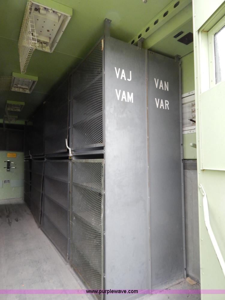 image for item G3135 1974 South Military M295A1 semi storage trailer