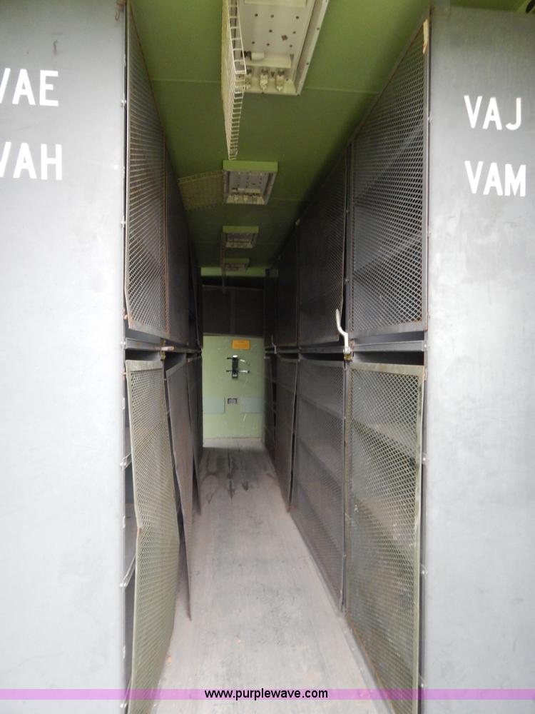 image for item G3135 1974 South Military M295A1 semi storage trailer