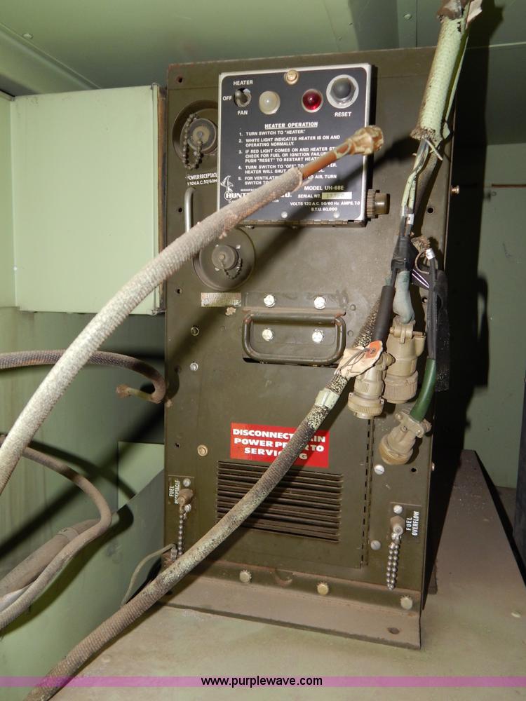 image for item G3135 1974 South Military M295A1 semi storage trailer