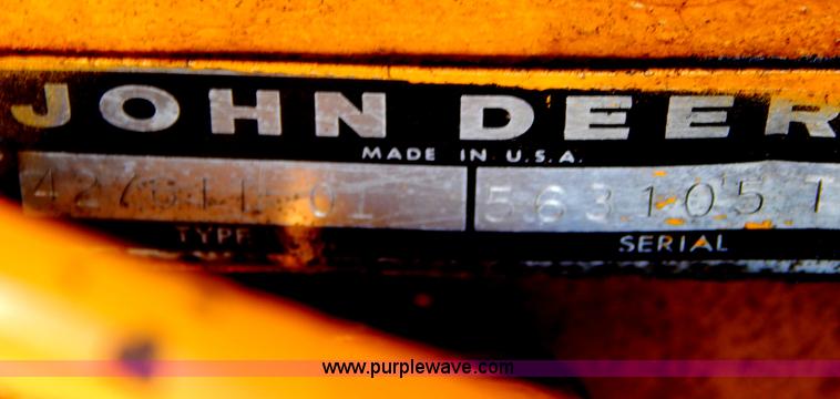 image for item G3144 John Deere 550C dozer