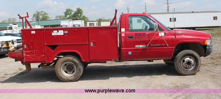 image for item G5099 1997 Dodge Ram 3500 LT utility truck
